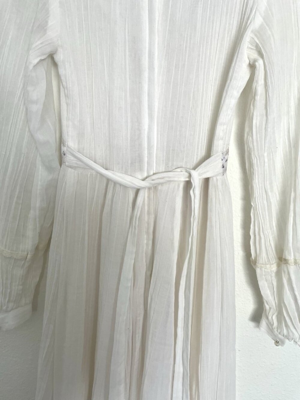 Vintage 70’s Gunne Sax Prairie Cottagecore Long Sleeve Maxi Dress Wedding sz XS - Picture 10 of 16